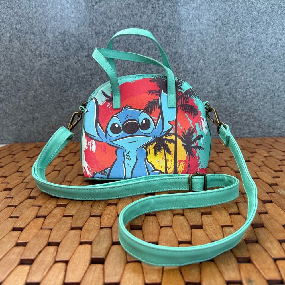 Loungefly Disney Lilo & Stitch Summer Days Mini Dome Purse